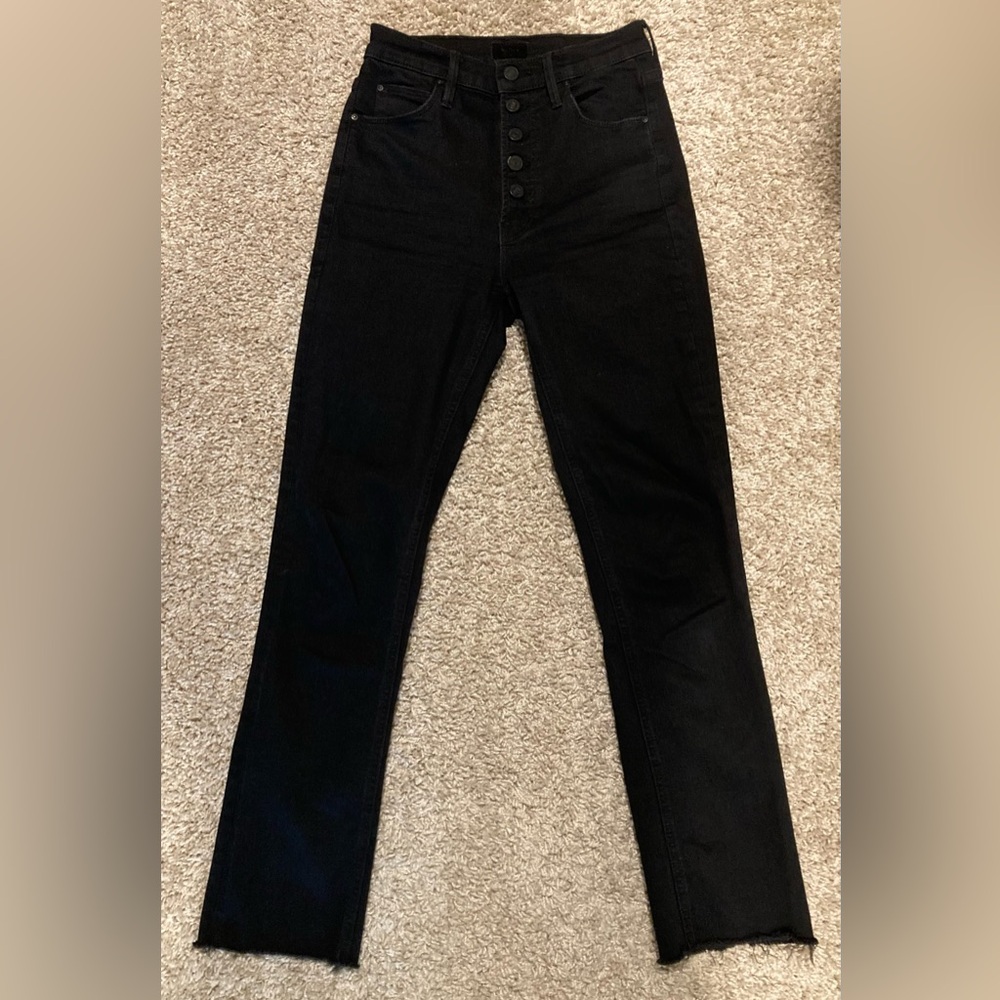Mother pixie dazzler stovepipe jeans